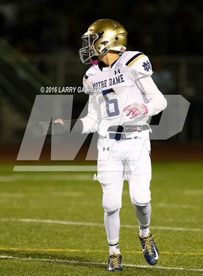 Thumbnail 1 in Notre Dame (SO) @ Valencia (CIF SS Division 2 Playoffs) photogallery.