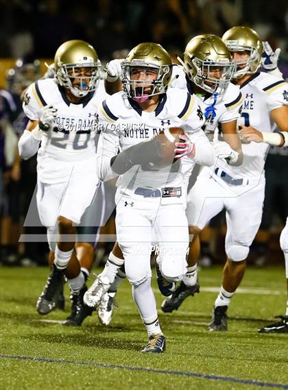 Thumbnail 1 in Notre Dame (SO) @ Valencia (CIF SS Division 2 Playoffs) photogallery.
