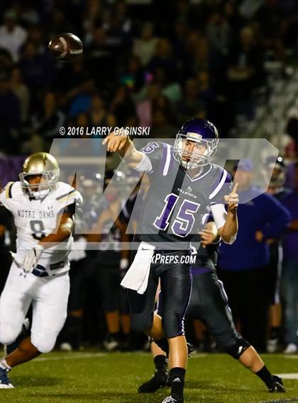 Thumbnail 1 in Notre Dame (SO) @ Valencia (CIF SS Division 2 Playoffs) photogallery.