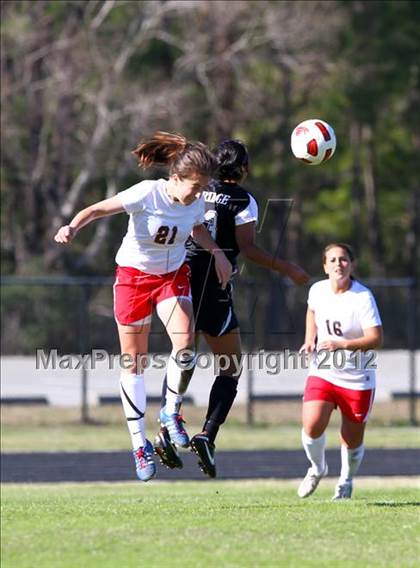 Thumbnail 1 in The Woodlands vs Cedar Ridge (TWHS Lady Highlander Invitational) photogallery.