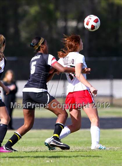 Thumbnail 2 in The Woodlands vs Cedar Ridge (TWHS Lady Highlander Invitational) photogallery.
