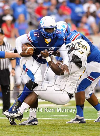 Thumbnail 2 in Cypress Ranch vs Dickinson (UIL 6A D1 Quarterfinal) photogallery.