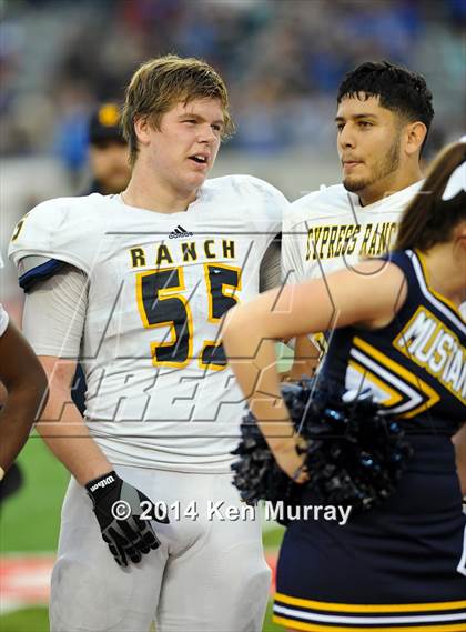 Thumbnail 2 in Cypress Ranch vs Dickinson (UIL 6A D1 Quarterfinal) photogallery.