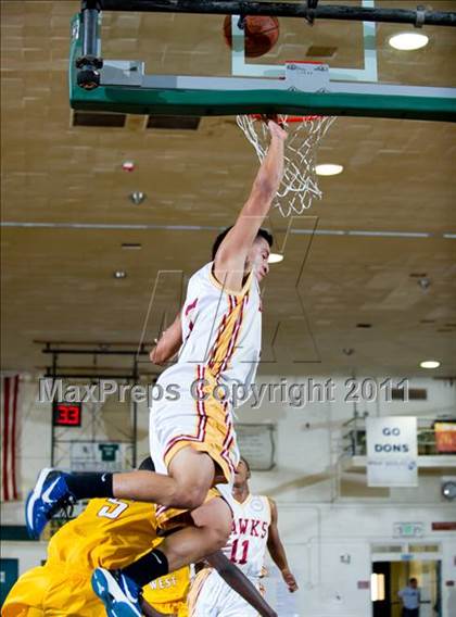 Thumbnail 1 in Ocean View vs Clovis West (Santa Barbara Holiday Classic) photogallery.