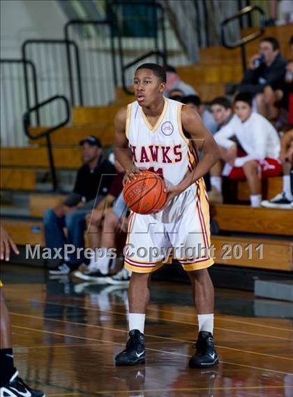 Thumbnail 2 in Ocean View vs Clovis West (Santa Barbara Holiday Classic) photogallery.