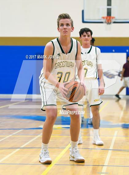 Thumbnail 3 in Greenway vs. Sunrise Mountain (Sunnyslope Hoopsgiving Tournament) photogallery.