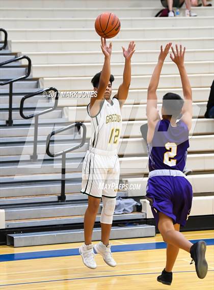 Thumbnail 1 in Greenway vs. Sunrise Mountain (Sunnyslope Hoopsgiving Tournament) photogallery.