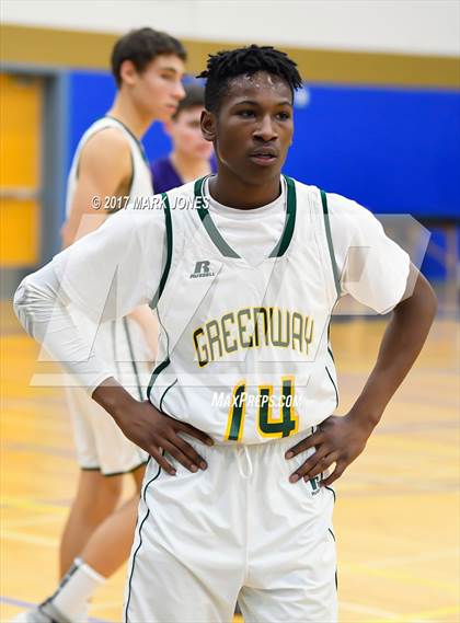 Thumbnail 1 in Greenway vs. Sunrise Mountain (Sunnyslope Hoopsgiving Tournament) photogallery.