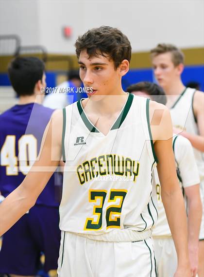 Thumbnail 2 in Greenway vs. Sunrise Mountain (Sunnyslope Hoopsgiving Tournament) photogallery.