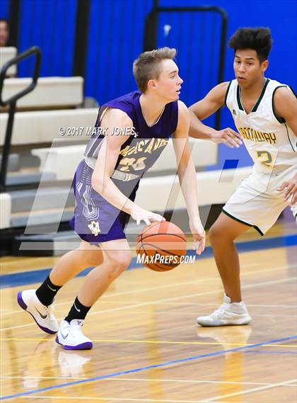 Thumbnail 3 in Greenway vs. Sunrise Mountain (Sunnyslope Hoopsgiving Tournament) photogallery.