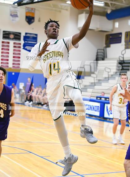 Thumbnail 2 in Greenway vs. Sunrise Mountain (Sunnyslope Hoopsgiving Tournament) photogallery.