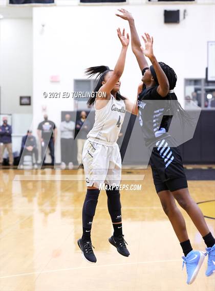 Thumbnail 2 in Lovejoy @ Carrollton (GHSA 6A Girls Semi-Final) photogallery.