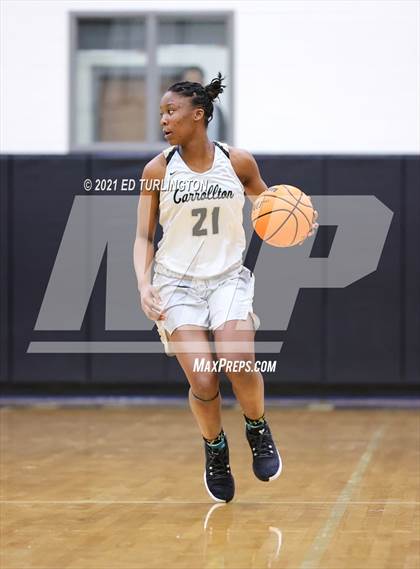 Thumbnail 3 in Lovejoy @ Carrollton (GHSA 6A Girls Semi-Final) photogallery.