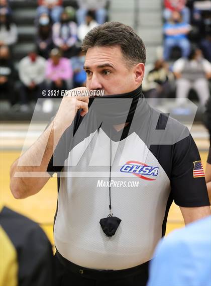 Thumbnail 2 in Lovejoy @ Carrollton (GHSA 6A Girls Semi-Final) photogallery.