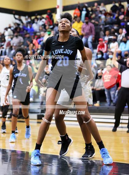 Thumbnail 1 in Lovejoy @ Carrollton (GHSA 6A Girls Semi-Final) photogallery.
