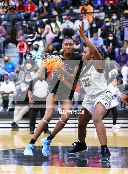Thumbnail 3 in Lovejoy @ Carrollton (GHSA 6A Girls Semi-Final) photogallery.