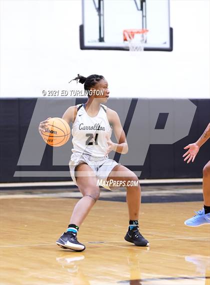 Thumbnail 3 in Lovejoy @ Carrollton (GHSA 6A Girls Semi-Final) photogallery.
