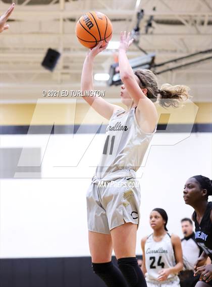 Thumbnail 2 in Lovejoy @ Carrollton (GHSA 6A Girls Semi-Final) photogallery.