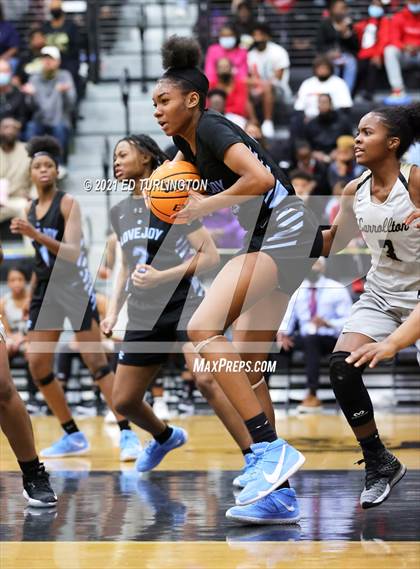 Thumbnail 2 in Lovejoy @ Carrollton (GHSA 6A Girls Semi-Final) photogallery.