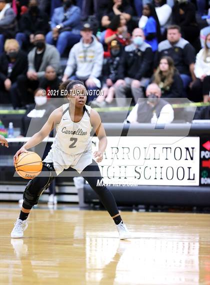 Thumbnail 2 in Lovejoy @ Carrollton (GHSA 6A Girls Semi-Final) photogallery.