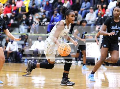 Thumbnail 3 in Lovejoy @ Carrollton (GHSA 6A Girls Semi-Final) photogallery.