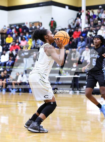 Thumbnail 3 in Lovejoy @ Carrollton (GHSA 6A Girls Semi-Final) photogallery.