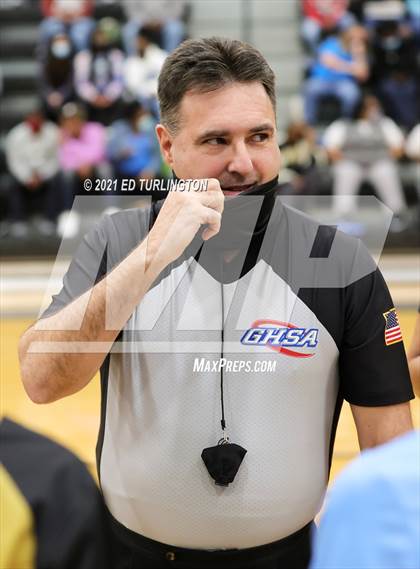 Thumbnail 3 in Lovejoy @ Carrollton (GHSA 6A Girls Semi-Final) photogallery.