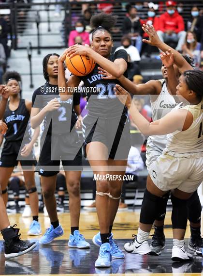 Thumbnail 1 in Lovejoy @ Carrollton (GHSA 6A Girls Semi-Final) photogallery.
