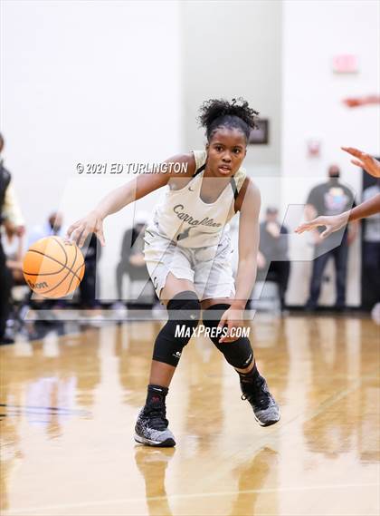 Thumbnail 3 in Lovejoy @ Carrollton (GHSA 6A Girls Semi-Final) photogallery.