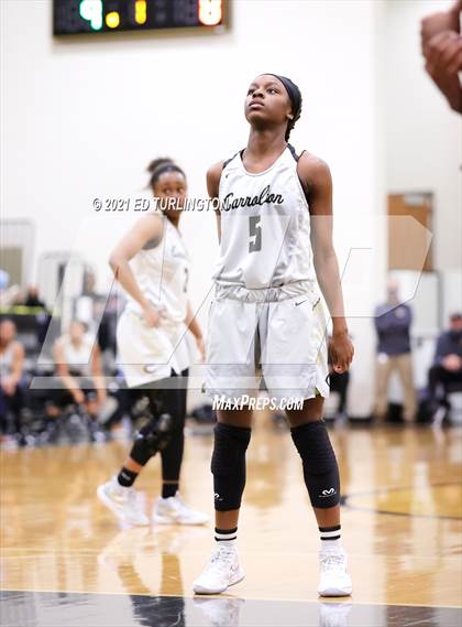 Thumbnail 2 in Lovejoy @ Carrollton (GHSA 6A Girls Semi-Final) photogallery.