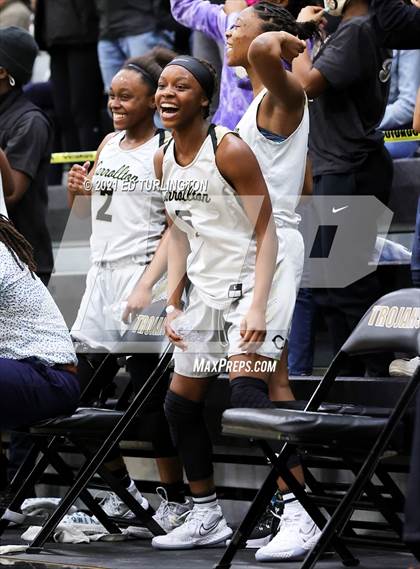 Thumbnail 3 in Lovejoy @ Carrollton (GHSA 6A Girls Semi-Final) photogallery.
