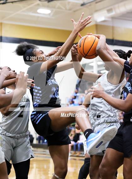 Thumbnail 2 in Lovejoy @ Carrollton (GHSA 6A Girls Semi-Final) photogallery.