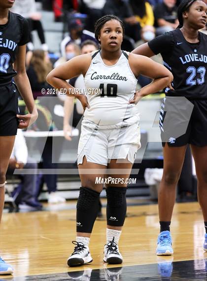 Thumbnail 2 in Lovejoy @ Carrollton (GHSA 6A Girls Semi-Final) photogallery.
