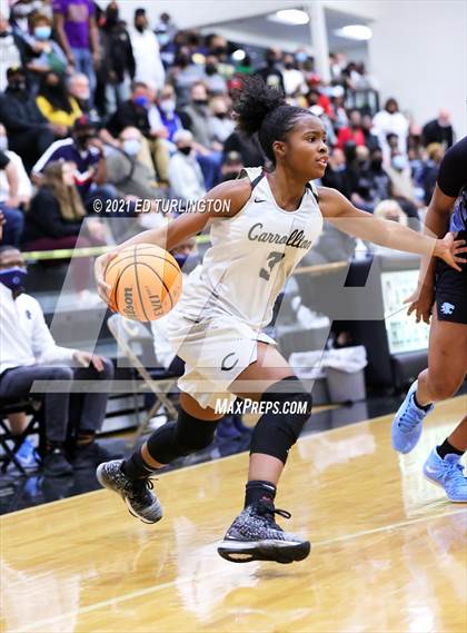 Thumbnail 2 in Lovejoy @ Carrollton (GHSA 6A Girls Semi-Final) photogallery.