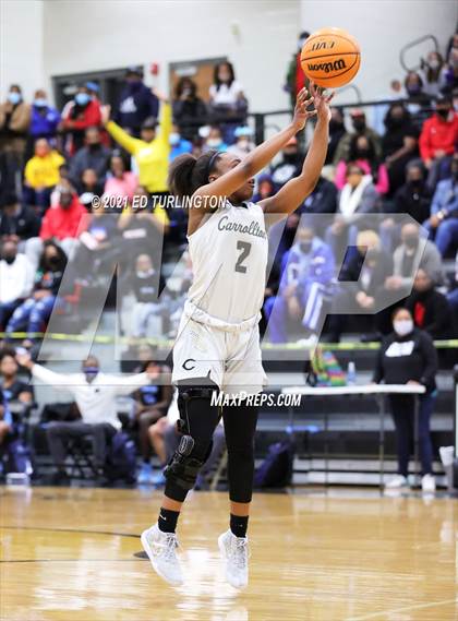 Thumbnail 2 in Lovejoy @ Carrollton (GHSA 6A Girls Semi-Final) photogallery.