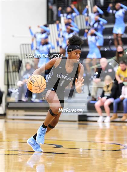 Thumbnail 2 in Lovejoy @ Carrollton (GHSA 6A Girls Semi-Final) photogallery.