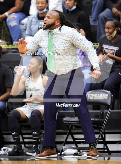 Thumbnail 1 in Lovejoy @ Carrollton (GHSA 6A Girls Semi-Final) photogallery.