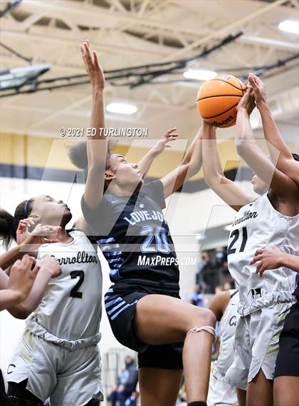 Thumbnail 1 in Lovejoy @ Carrollton (GHSA 6A Girls Semi-Final) photogallery.