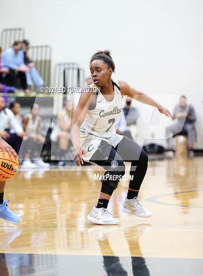 Thumbnail 3 in Lovejoy @ Carrollton (GHSA 6A Girls Semi-Final) photogallery.