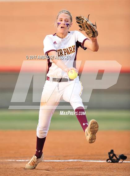 Thumbnail 3 in Cypress Ranch vs. Deer Park (UIL 6A Semifinal) photogallery.