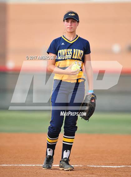 Thumbnail 3 in Cypress Ranch vs. Deer Park (UIL 6A Semifinal) photogallery.