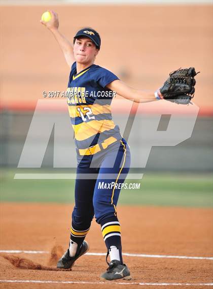 Thumbnail 3 in Cypress Ranch vs. Deer Park (UIL 6A Semifinal) photogallery.
