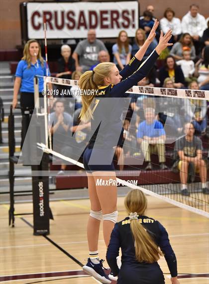 Thumbnail 1 in Truckee vs. Boulder City (NIAA State 3A Final) photogallery.