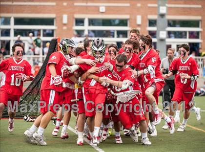 Thumbnail 3 in Fairfield Prep vs Ridgefield (CIAC Class L Final) photogallery.