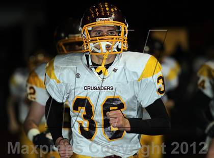 Thumbnail 1 in Elk County Catholic vs. Port Allegany (District IX Class A Semifinal) photogallery.