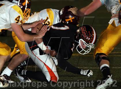 Thumbnail 2 in Elk County Catholic vs. Port Allegany (District IX Class A Semifinal) photogallery.