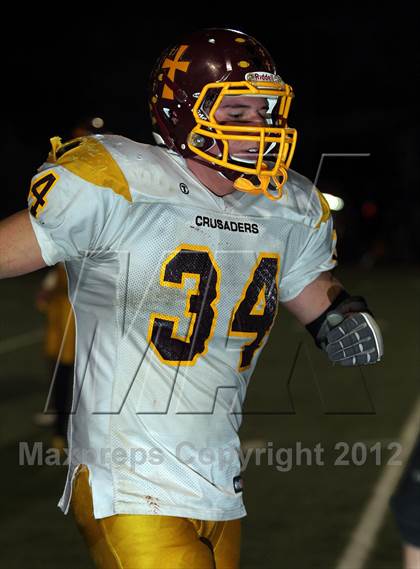 Thumbnail 3 in Elk County Catholic vs. Port Allegany (District IX Class A Semifinal) photogallery.