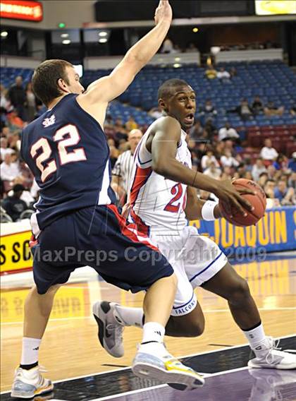 Thumbnail 2 in Christian Brothers vs. Modesto Christian (CIF SJS D4 Final) photogallery.