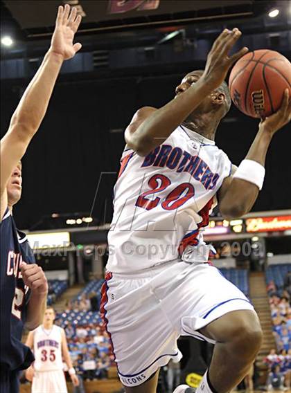Thumbnail 2 in Christian Brothers vs. Modesto Christian (CIF SJS D4 Final) photogallery.
