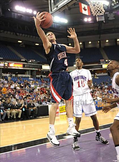 Thumbnail 2 in Christian Brothers vs. Modesto Christian (CIF SJS D4 Final) photogallery.